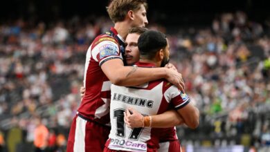 Wigan put on a show to ease past Warrington during historic clash in Las Vegas