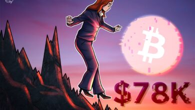 Bitcoin nears K lows as US stocks dive at the Wall Street open