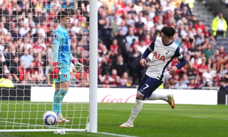 Tottenham fight back from two goals down to salvage point against Bournemouth Tottenham fight back from two goals down to salvage point against Bournemouth