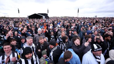 Watch live: Newcastle United fans celebrate club’s historic EFL cup win amid open bus parade