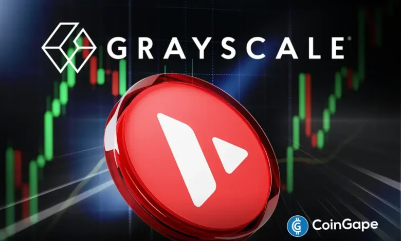 AVAX Price Eyes Rally To  As Grayscale Files For Avalanche ETF