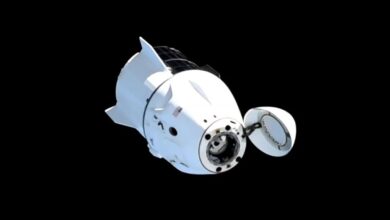 Astronauts who spent 9 months in space finally return to earth with splash down off Florida’s coast