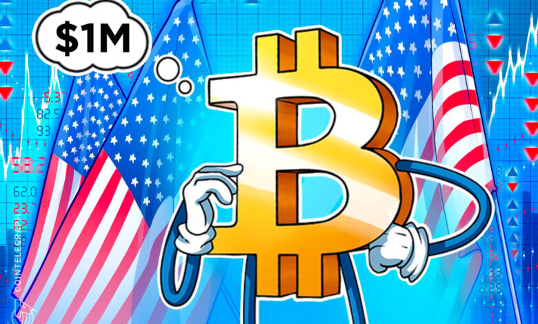 Bitcoin could hit M if US buys 1M BTC — Bitcoin Policy Institute Bitcoin could hit M if US buys 1M BTC — Bitcoin Policy Institute