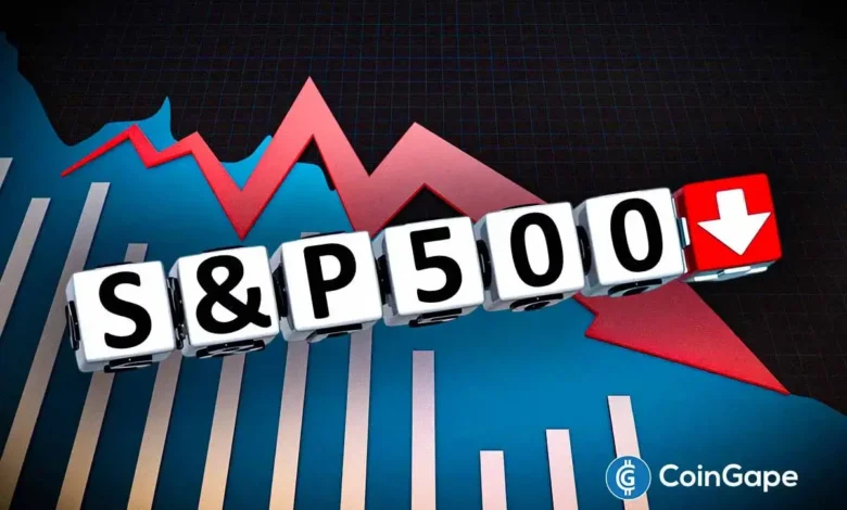 Crypto Price Prediction as S&P 500 Death Cross Looms, Polymarket Recession Odds Spike