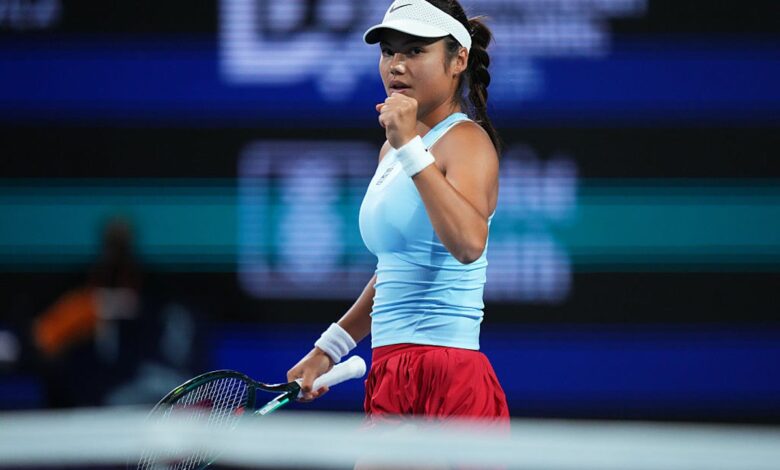When is Emma Raducanu playing at Madrid Open?