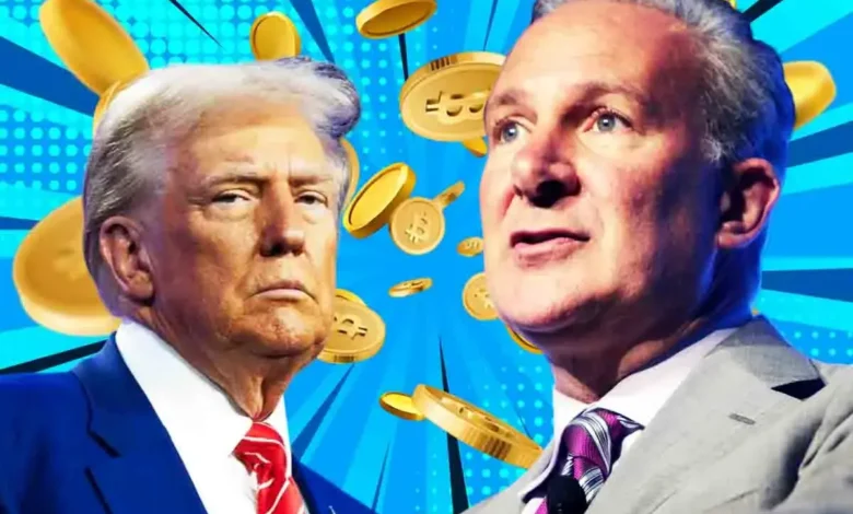 Peter Schiff Says Donald Trump’s Bitcoin Push Is Hurting The Dollar Peter Schiff Says Donald Trump’s Bitcoin Push Is Hurting The Dollar