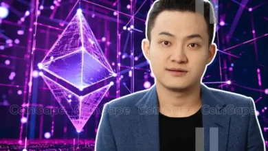 Tron Founder Justin Sun Reveals Plan To HODL Ethereum Despite Price Drop
