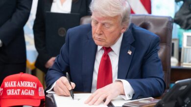 Trump orders Justice Department to investigate Democratic fundraising group ActBlue
