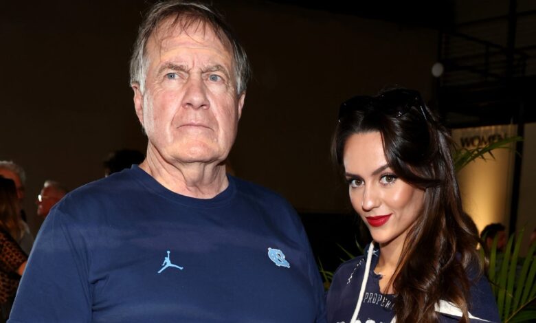 Bill Belichick’s girlfriend Jordon Hudson interrupts interview to shut down question about their relationship Bill Belichick’s girlfriend Jordon Hudson interrupts interview to shut down question about their relationship