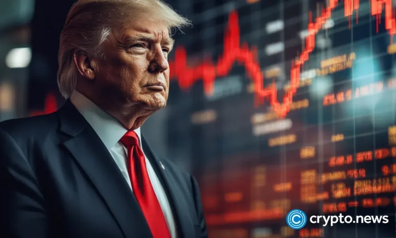 Bitcoin, Ethereum drop as Trump confirms 104% tariffs on China Bitcoin, Ethereum drop as Trump confirms 104% tariffs on China