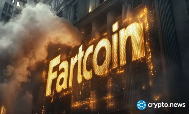Fartcoin starts to stink as smart money exits the memecoin Fartcoin starts to stink as smart money exits the memecoin