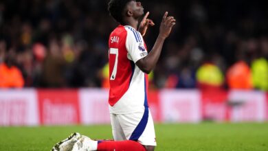 Bukayo Saka’s ‘beautiful moment’ delights Mikel Arteta