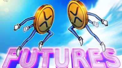 XRP futures OI rises 25% as price chart ‘bull flag’ targets 