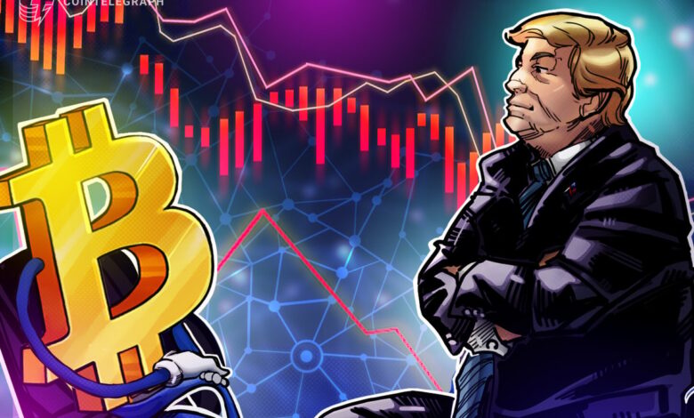 Bitcoin Drops To Three-Week Low On Trump Tariff Order Bitcoin Drops To Three-Week Low On Trump Tariff Order