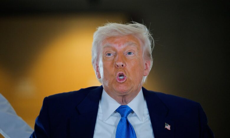 Trump orders Walmart to ‘eat the tariffs’ and stop blaming his trade war for rising prices: ‘I’ll be watching’ Trump orders Walmart to ‘eat the tariffs’ and stop blaming his trade war for rising prices: ‘I’ll be watching’