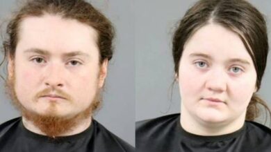 Parents arrested after infant found living in home in ‘horrific’ conditions including a dead goat in the bathtub
