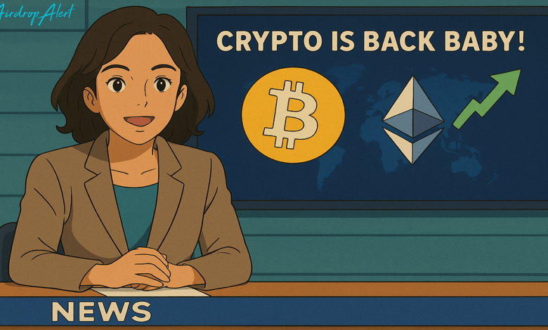 Crypto News & Airdrop Updates: Crypto Is Back Baby!