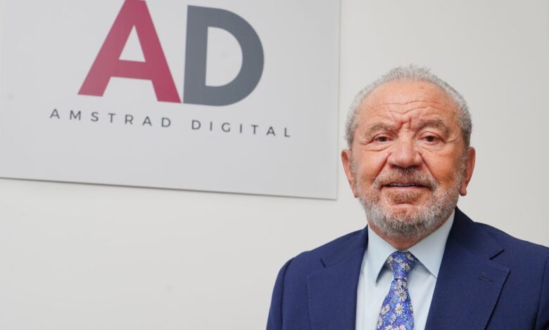 Lord Sugar: Amstrad-inspired firm led by grandson ‘not relying on past glory’ Lord Sugar: Amstrad-inspired firm led by grandson ‘not relying on past glory’