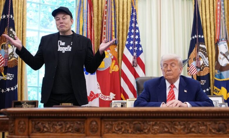 Musk criticizes Trump’s ‘big beautiful bill’ and admits tariffs have harmed his businesses