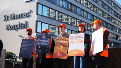 Hospitals make record number of requests for doctors to work during strikes, BMA claims