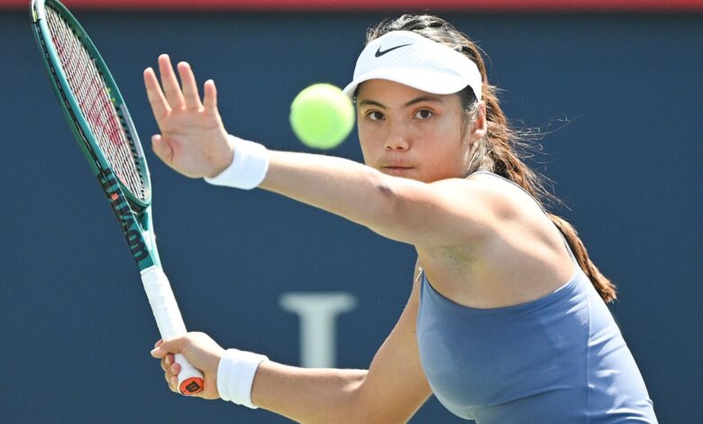 Emma Raducanu eases into third round in Montreal