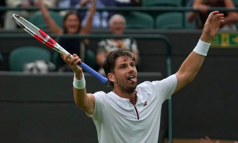 Cameron Norrie the last Briton standing at Wimbledon after gruelling five-setter