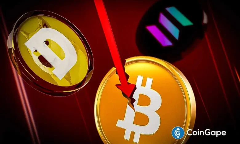Why BTC, SOL, and DOGE are Falling Today? Why BTC, SOL, and DOGE are Falling Today?