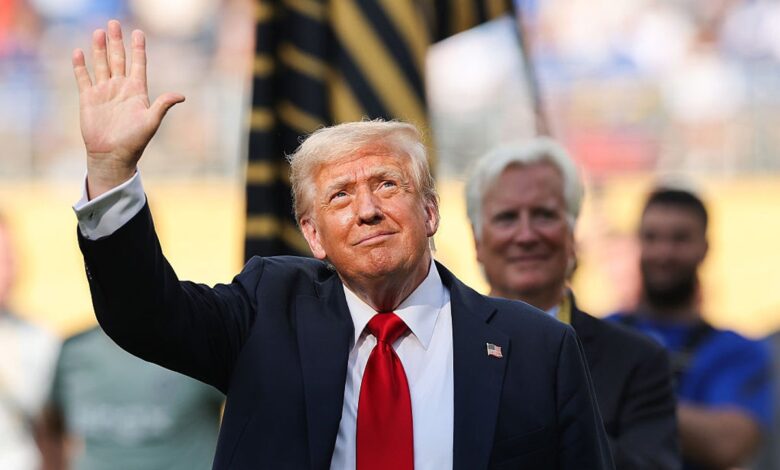 Donald Trump showered in boos at Club World Cup final on American soil