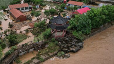 At least 30 dead as almost a year’s worth of rain lashes Beijing in matter of days