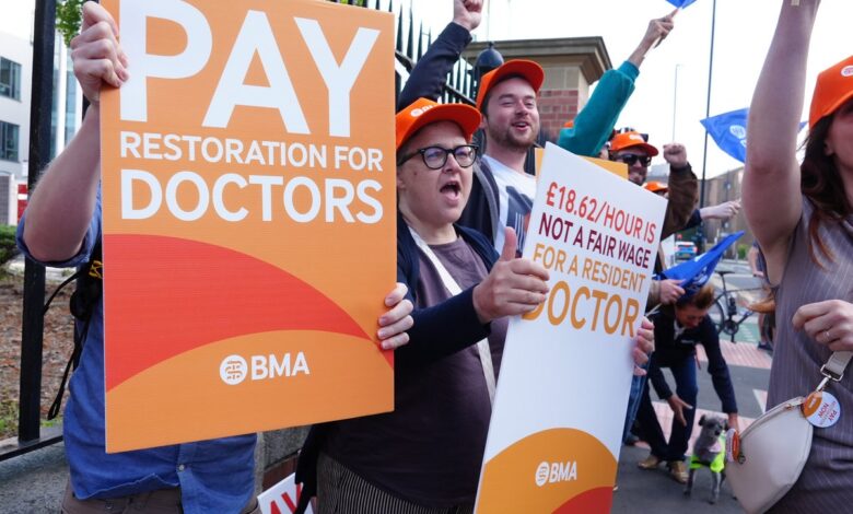 NHS cancelled thousands of appointments during resident doctor strikes