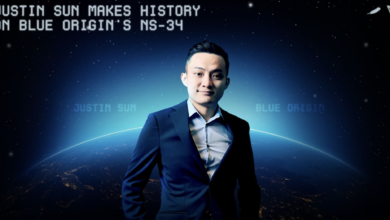 Justin Sun Makes History as Youngest Chinese Commercial Astronaut with Blue Origin’s NS-34 Spaceflight