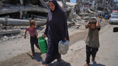 A day in the life, in photos, of one family’s search for food in Gaza